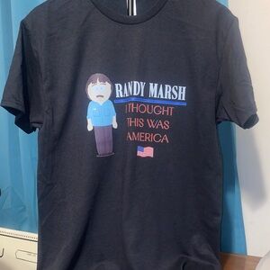 NEW!!  RANDY MARSH- I THOUGHT THIS WAS AMERICA tee
